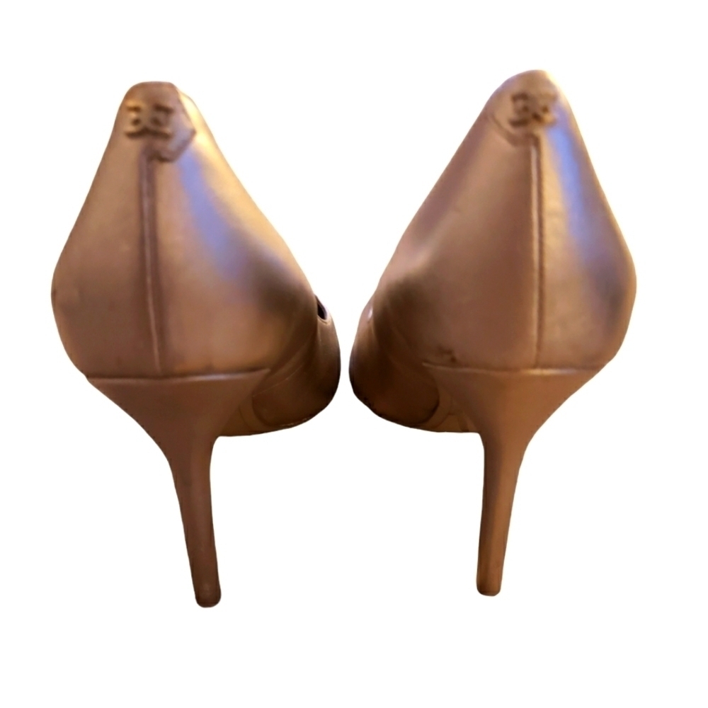 Sam Edelman Gold Heels - Picture 3 of 4